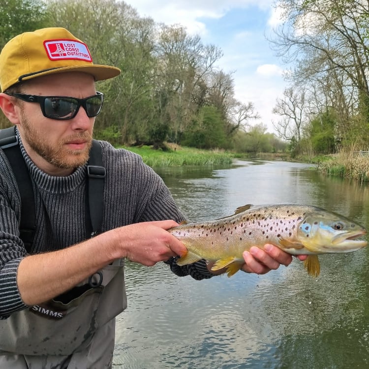 Ilya (California) with an early season trout